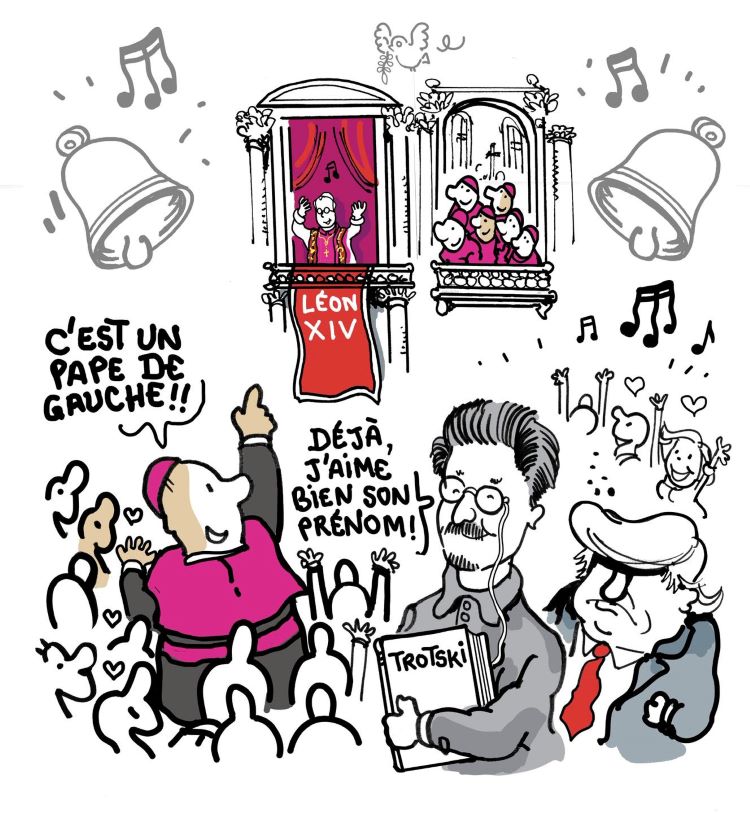 Plantu et le pape Léon XIV.jpg